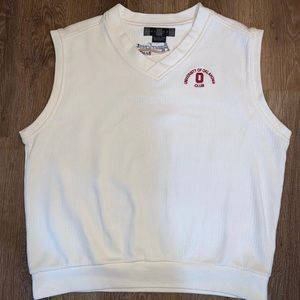 Vintage university of Oklahoma club vest.